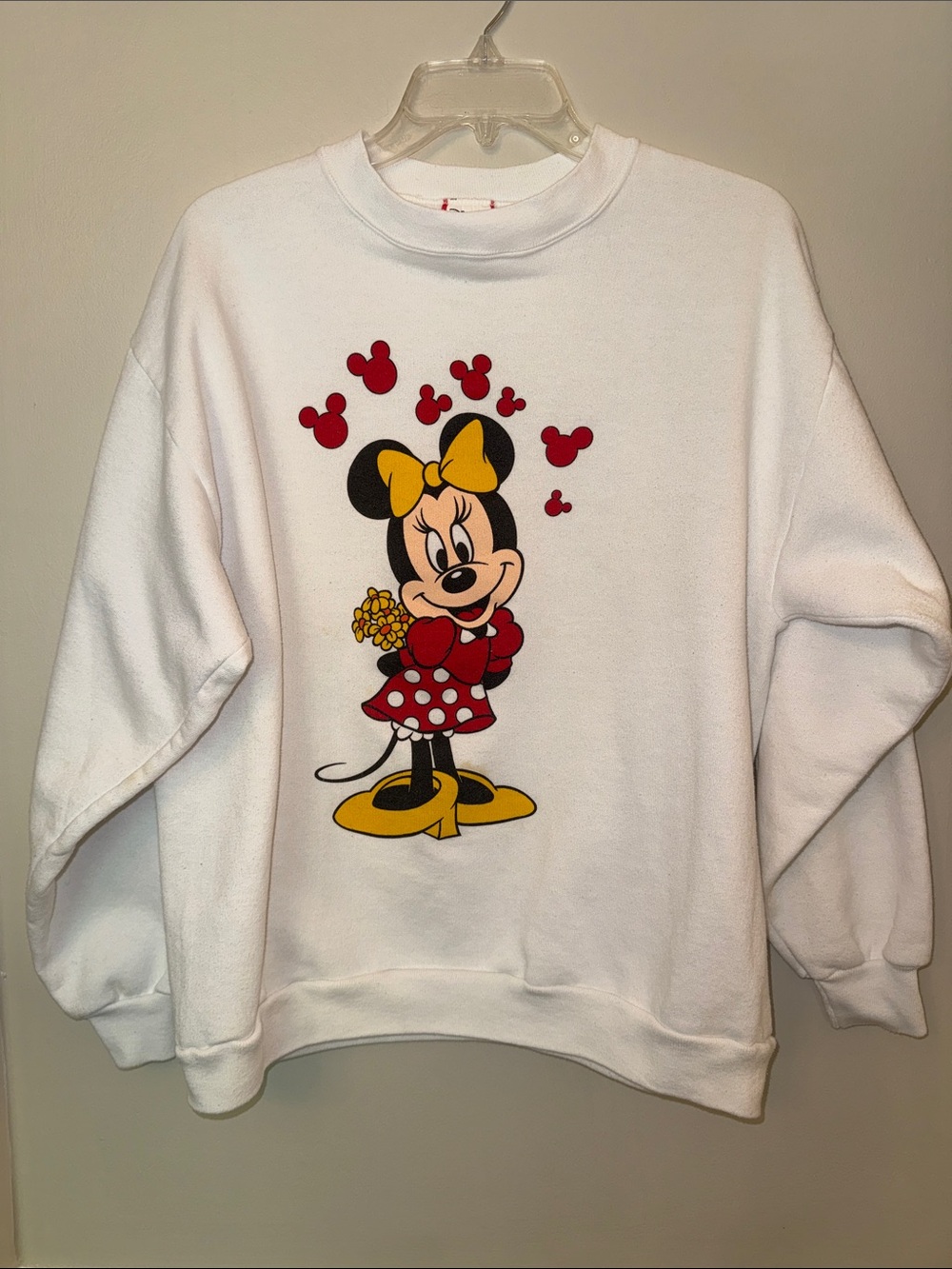 Vintage 1980’s Disney Minnie Mouse Sweatshirt USA Women’s Large L